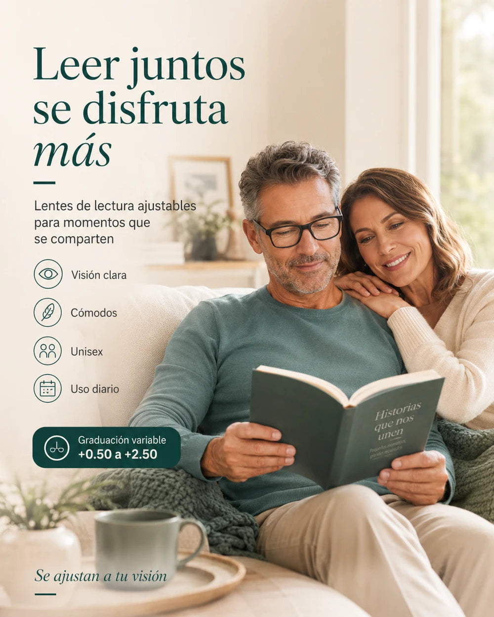 Gafas de lectura ajustables