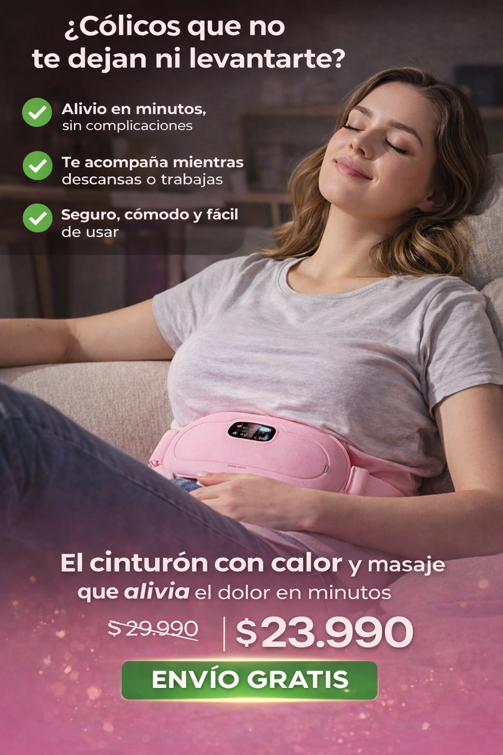 Cinturon Electrico Para Colicos