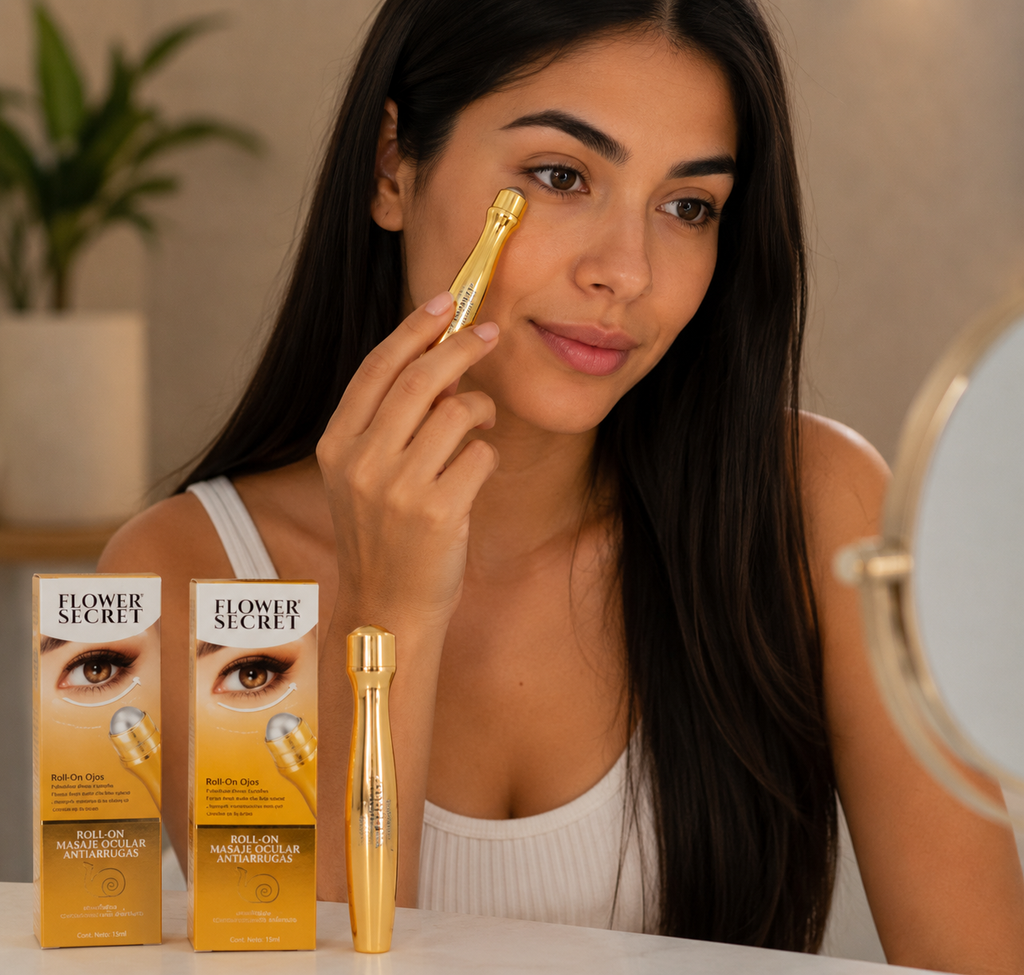 Roll On Serum Contorno De Ojos Ojeras Baba De Caracol 2x1