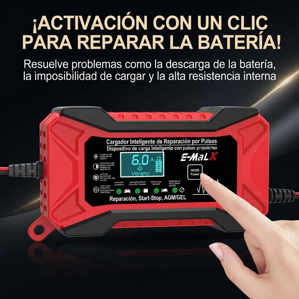 Cargador De Bateria Para Coche 12v
