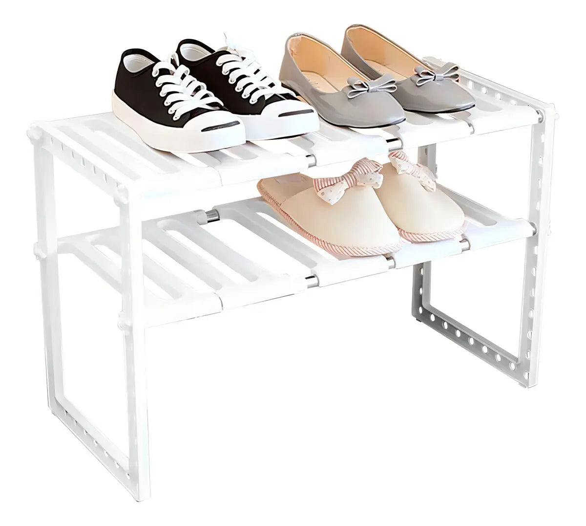 Organizador Doble de Acero Inoxidable
