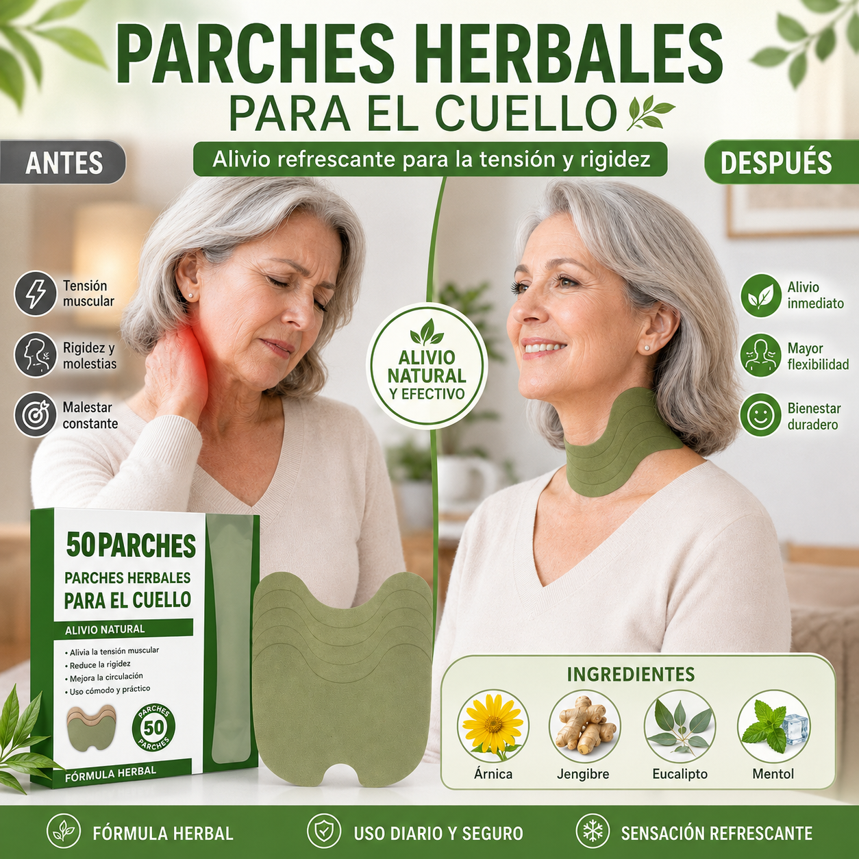 50 Parches para el dolor de rodilla