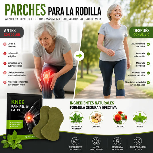 50 Parches para el dolor de rodilla
